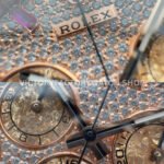 N+ Factory Counterweight Rolex Daytona 116595RBOW 40mm Rose Gold Rainbow Bezel Oysterflex Diamond Dial