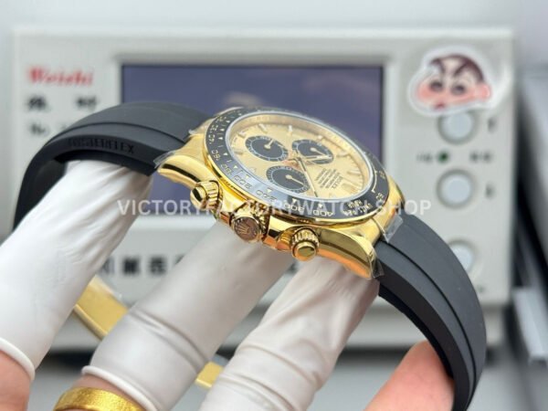 N+ Factory Counterweight Rolex Daytona 126518LN-0012 Yellow Gold Oysterflex Champagne Dial (2) N+ Factory Counterweight Rolex Daytona 126518LN-0012 Yellow Gold Oysterflex Champagne Dial