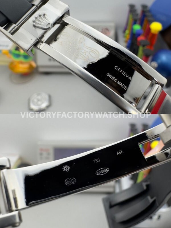 N+ Factory Counterweight Rolex Daytona 126519LN-0007 40mm White Gold Oysterflex Meteorite Grey Dial