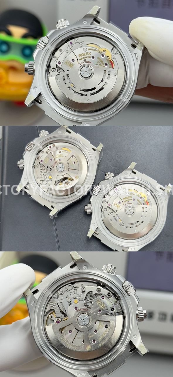 N+ Factory Counterweight Rolex Daytona 126519LN-0007 40mm White Gold Oysterflex Meteorite Grey Dial