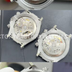 N+ Factory Counterweight Rolex Daytona Eye of the Tiger 116589TBR 40mm White Gold Oysterflex Diamond Bezel Diamond Grey Dial