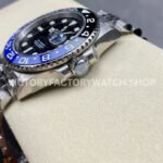 OW Factory Rolex Batgirl GMT-Master II 126710BLNR-0002 40mm Full Steel Black Dial Jubilee