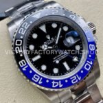OW Factory Rolex Batman GMT-Master II 126710BLNR-0003 40mm Full Steel Black Dial