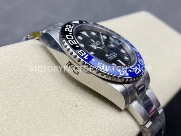 OW Factory Rolex Batman GMT-Master II 126710BLNR-0003 40mm Full Steel Black Dial