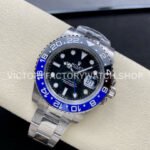 OW Factory Rolex Batman GMT-Master II 126710BLNR-0003 40mm Full Steel Black Dial