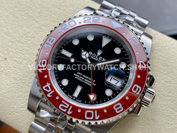 OW Factory Rolex GMT-Master II 126710 Special Edition 40mm Full Steel Black Dial Jubilee