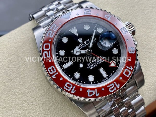 OW Factory Rolex GMT-Master II 126710 Special Edition 40mm Full Steel Black Dial Jubilee