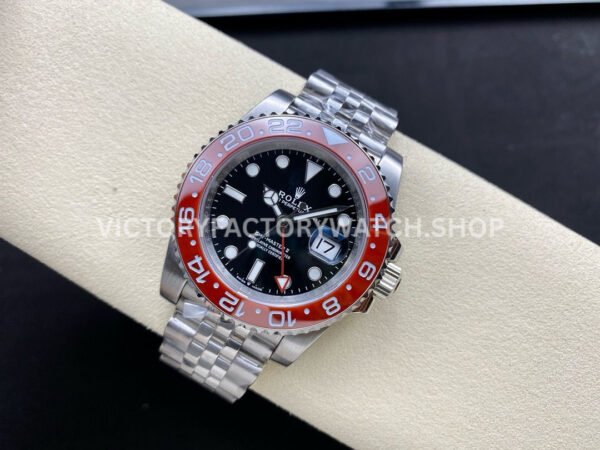OW Factory Rolex GMT-Master II 126710 Special Edition 40mm Full Steel Black Dial Jubilee
