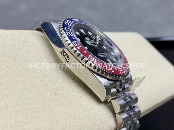OW Factory Rolex Pepsi GMT-Master II 126710BLRO-0001 40mm Full Steel Black Dial Jubilee