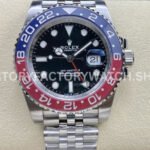 OW Factory Pepsi GMT Jubilee bracelet 126710BLRO black dial