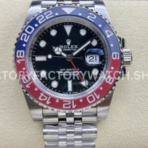 OW Factory Pepsi GMT Jubilee bracelet 126710BLRO black dial