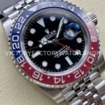OW Factory Rolex Pepsi GMT-Master II 126710BLRO-0001 40mm Full Steel Black Dial Jubilee