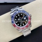 OW Factory Rolex Pepsi GMT-Master II 126710BLRO-0002 40mm Full Steel Black Dial  Brand : Rolex