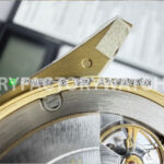 PPM Factory Counterweight Rolex Day-Date 228238-0004 40mm Full Yellow Gold Diamond Baguette Black Dial