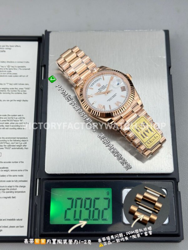 PPM Day Date 228235 white dial