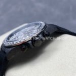 PPM Factory Rolex Daytona Modified 116500 Carbon Fiber Calf Skin Strap Moissanite Mother Of Pearl Dial (7) PPM Factory Rolex Daytona Modified 116500 Carbon Fiber Calf Skin Strap Moissanite Mother Of Pearl Dial
