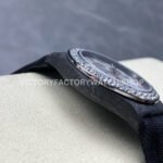 PPM Factory Rolex Daytona Modified 116500 Carbon Fiber Calf Skin Strap Moissanite Mother Of Pearl Dial (8) PPM Factory Rolex Daytona Modified 116500 Carbon Fiber Calf Skin Strap Moissanite Mother Of Pearl Dial