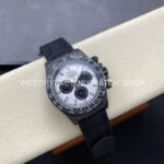 PPM Factory Rolex Daytona Modified Carbon Fiber Calf Skin Strap Real Meteorite Dial