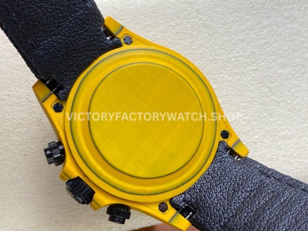 PPM Factory Rolex Daytona Modified Carbon Fiber Calf Skin Strap Skeletonized Dial (5) PPM Factory Rolex Daytona Modified Carbon Fiber Calf Skin Strap Skeletonized Dial