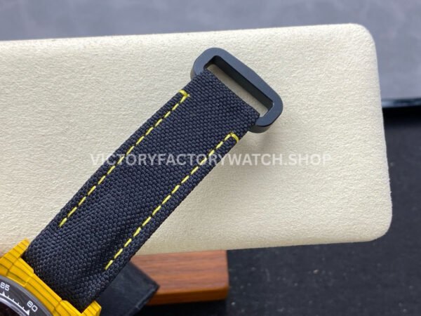 PPM Factory Rolex Daytona Modified Carbon Fiber Calf Skin Strap Skeletonized Dial (7) PPM Factory Rolex Daytona Modified Carbon Fiber Calf Skin Strap Skeletonized Dial