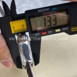 R+ Factory Counterweight Rolex Cellini Moonphase 50535 39mm White Gold Brown Leather Strap White Dial