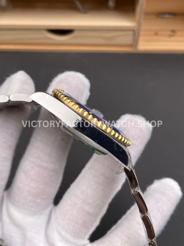 RC Factory Counterweight Rolex Submariner 116613LB 40mm Half Yellow Gold Blue Dial