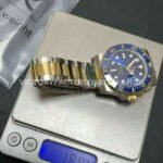 RC Factory Counterweight Rolex Submariner 116613LB 40mm Half Yellow Gold Blue Dial