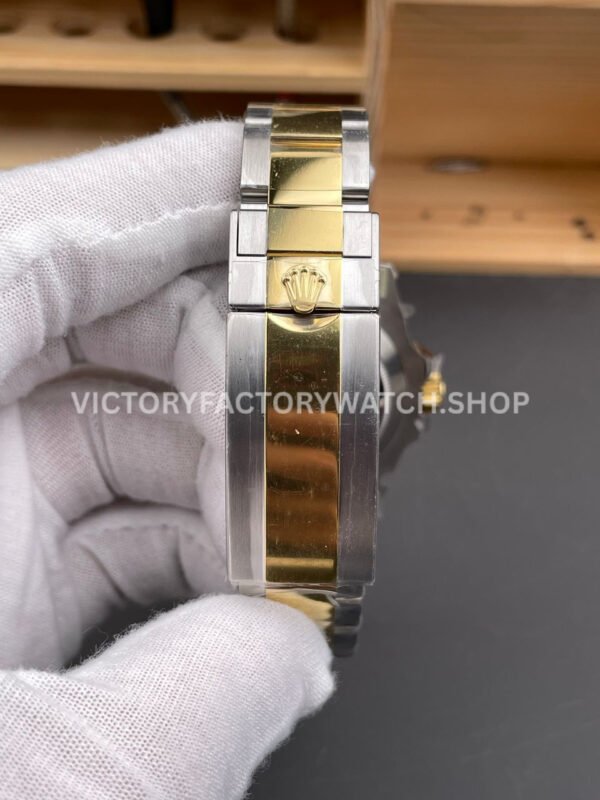 RC Factory Counterweight Rolex Submariner 116613LB 40mm Half Yellow Gold Blue Dial