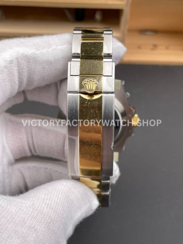 RC Factory Counterweight Rolex Submariner 116613LN 40mm Half Yellow Gold Black Dial