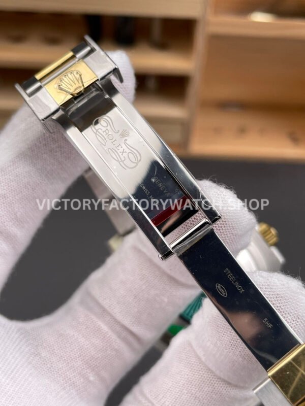 RC Factory Counterweight Rolex Submariner 116613LN 40mm Half Yellow Gold Black Dial