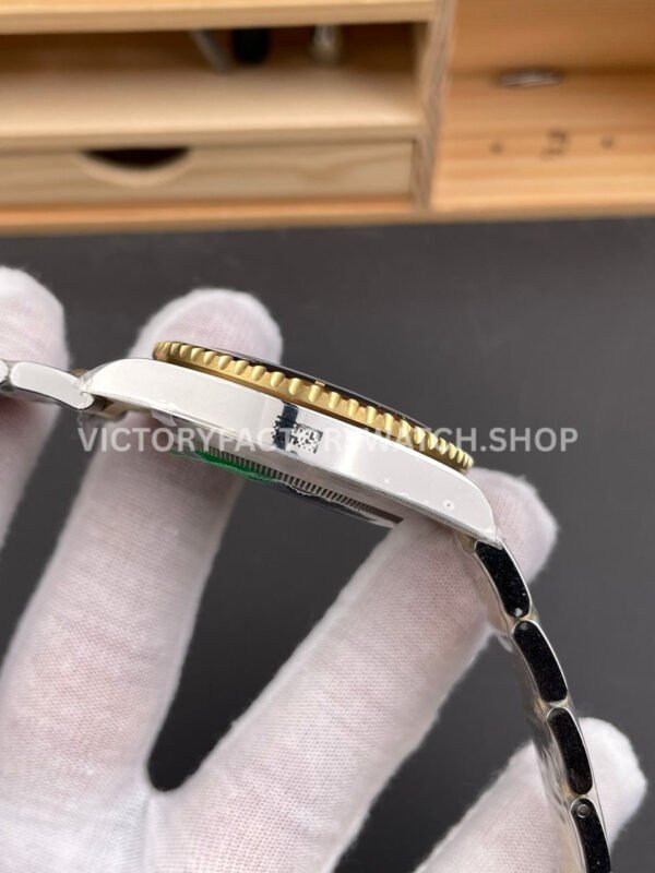 RC Factory Counterweight Rolex Submariner 116613LN 40mm Half Yellow Gold Black Dial