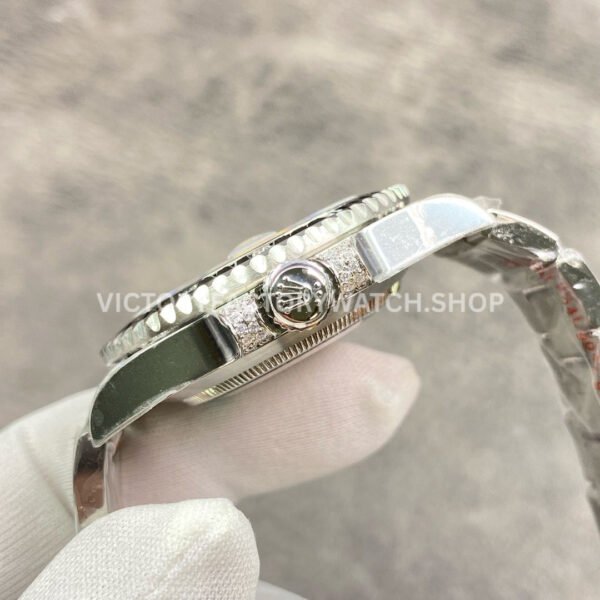 ROF Factory Rolex Submariner 116659SABR 40mm White Gold Diamond Bezel Black Dial