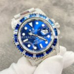 ROF Factory Rolex Submariner 116659SABR 40mm White Gold Diamond Bezel Blue Dial