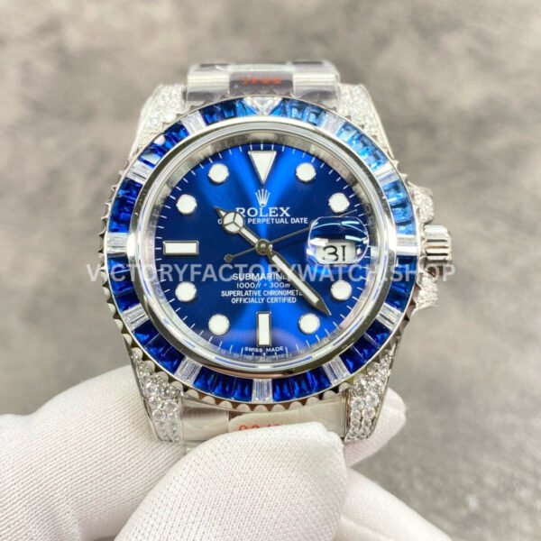 Rolex Submariner 116659SABR blue dial diamond bezel replica