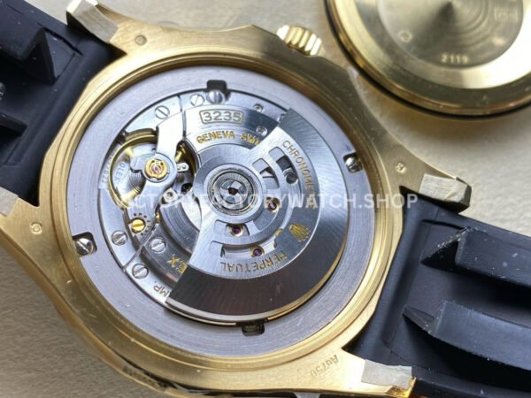 S+ Factory Counterweight Rolex Yacht-Master 226658 42mm Yellow Gold Oysterflex Black Dial