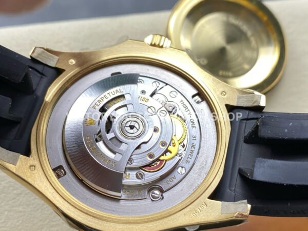 S+ Factory Counterweight Rolex Yacht-Master 226658 42mm Yellow Gold Oysterflex Black Dial