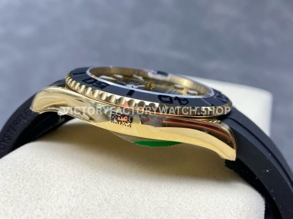 S+ Factory Counterweight Rolex Yacht-Master 226658 42mm Yellow Gold Oysterflex Black Dial