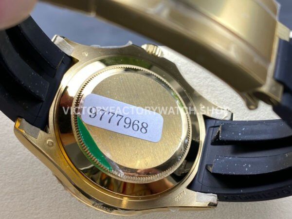 S+ Factory Counterweight Rolex Yacht-Master 226658 42mm Yellow Gold Oysterflex Black Dial