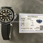 S+ Factory Counterweight Rolex Yacht-Master 226659 42mm White Gold Oysterflex Black Dial