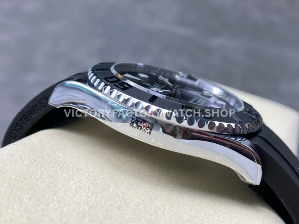 S+ Factory Counterweight Rolex Yacht-Master 226659 42mm White Gold Oysterflex Black Dial