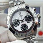 SN Factory Rolex Daytona Vintage 6239 37mm Full Steel White Dial