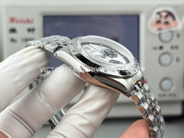 SN Factory Rolex Daytona Vintage 6239 37mm Full Steel White Dial