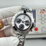 SN Factory Rolex Daytona Vintage 6239 37mm Full Steel White Dial