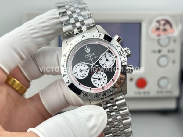 SN Factory Rolex Daytona Tiffany & Vintage 37mm  Co 37mm Full Steel Black Dial