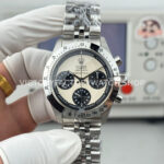 SN Factory Rolex Daytona Tiffany & Co 37mm Full Steel White Dial (2) SN Daytona tiffany white dial