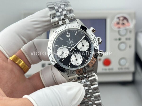 SN Factory Rolex Daytona Tiffany & Co 6265 37mm Full Steel Black Dial