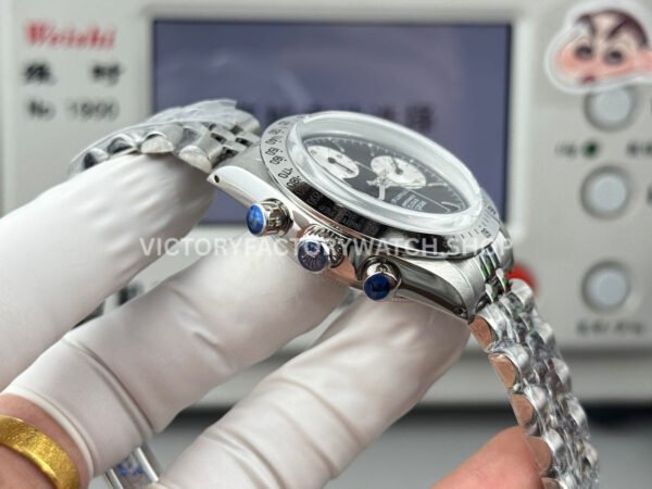 SN Factory Rolex Daytona Tiffany & Co 6265 37mm Full Steel Black Dial