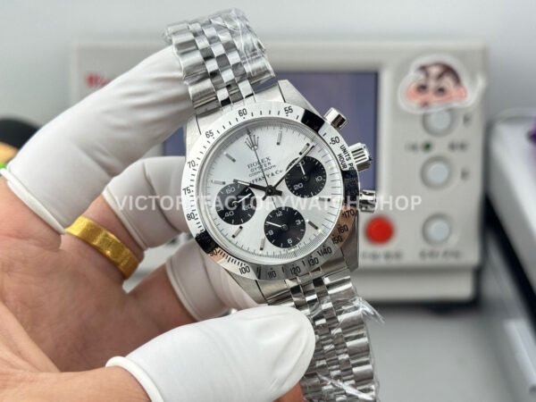 SN Factory Rolex Daytona Tiffany & Co 6265 37mm Full Steel White Dial