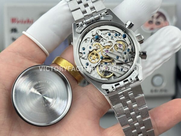 SN Factory Rolex Daytona Vintage 37mm Full Steel Black Dial