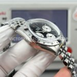 SN Factory Rolex Daytona Vintage 6265 37mm Full Steel Black Dial (9) SN Factory Rolex Daytona Vintage 6265 37mm Full Steel Black Dial